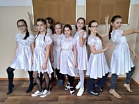 На постановке танца к "Колесу истории"